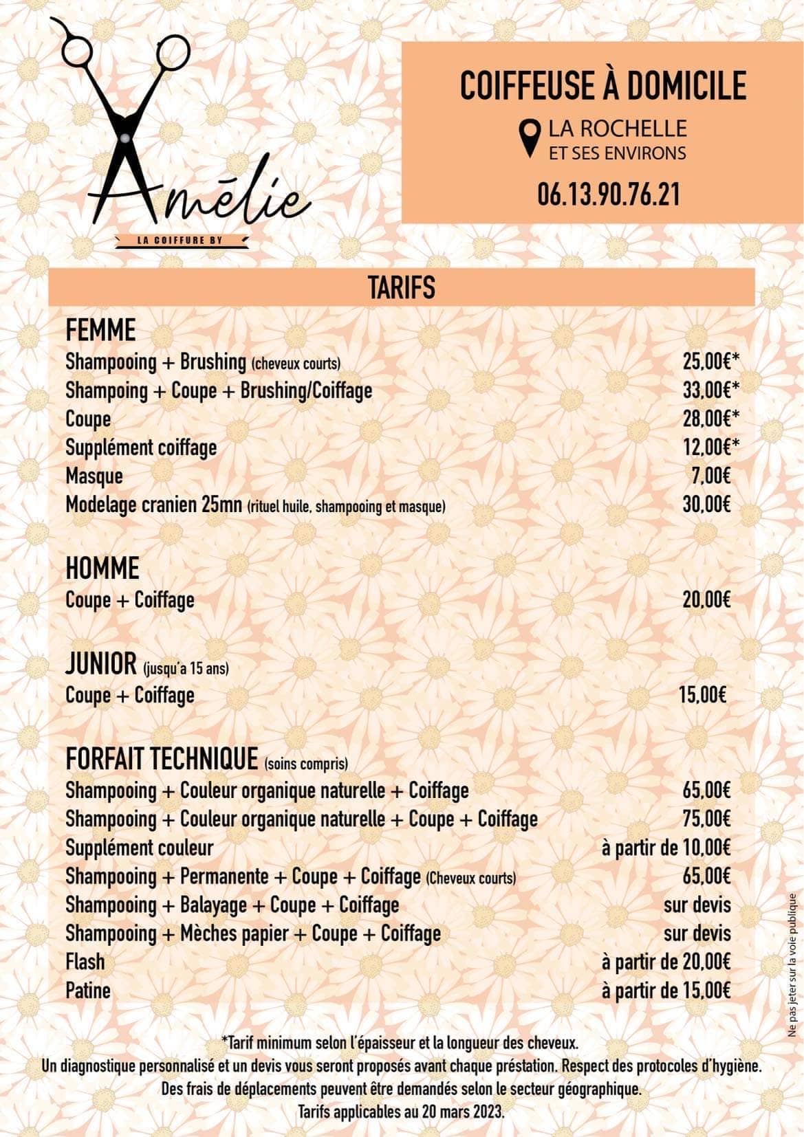 Liste De Coiffeuse Domicile